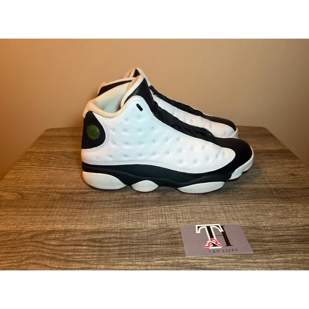 Air Jordan 13 Retro He Got Game White Black Red 414571-104 Mens Basketball Shoes